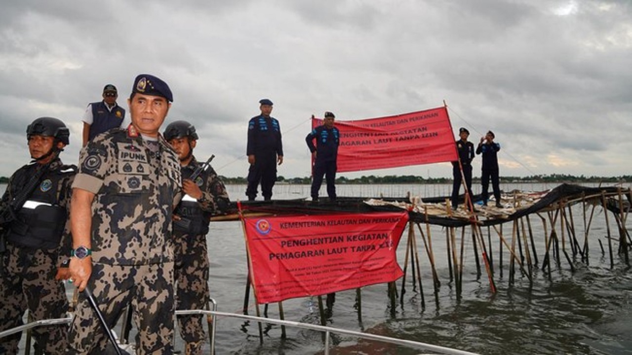 KKP Tegaskan Penyegelan Pagar Laut di Tangerang Sesuai Aturan, Pengadilan Tolak Praperadilan