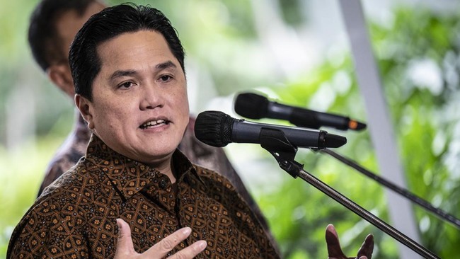 Ketua Umum PSSI Erick Thohir: Belum Ada Permintaan Kendaraan Taktis dari Bahrain untuk Laga di GBK