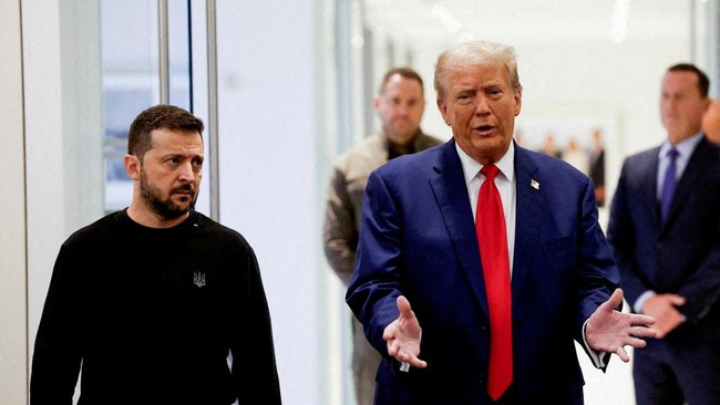 Donald Trump Usir Zelensky dari Gedung Putih Usai Cekcok Soal Rusia