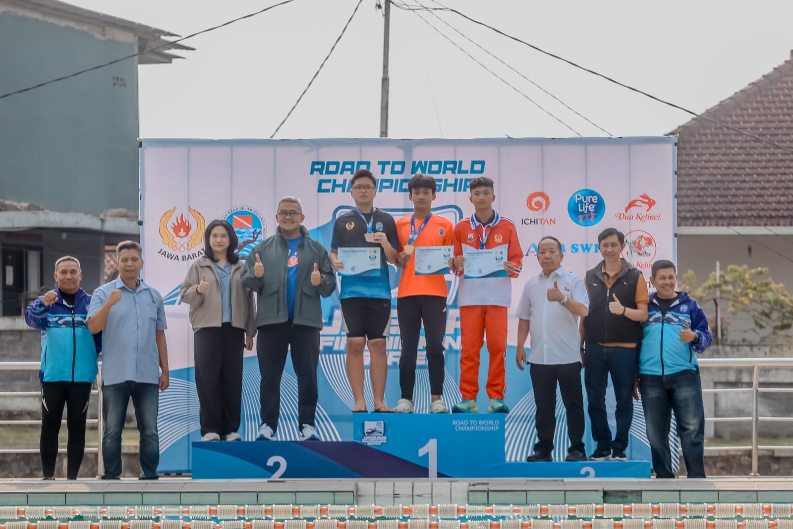 Ratusan Atlet Bersaing di Jabar Finswimming Series Bandung, Farhan Beri Pesan Khusus
